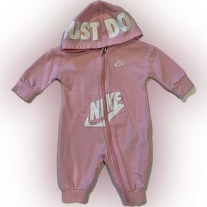 Pink Infant Nike Onesie